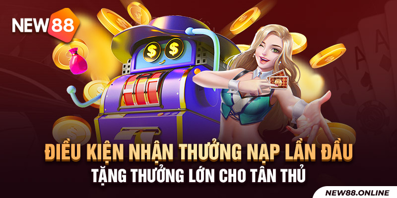 3.Dieu Kien Nhan Thuong Nap Lan Dau Tang Thuong Lon Cho Tan Thu New88 Trang Chính Thức | Đăng Nhập New88 | Đăng Ký New88